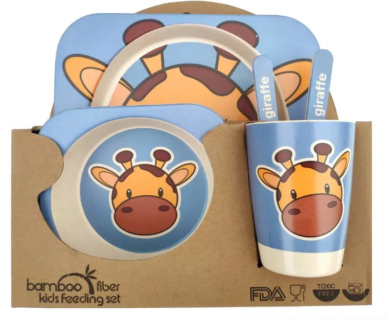 Set de vajilla infantil de Bamboo (5 piezas)
