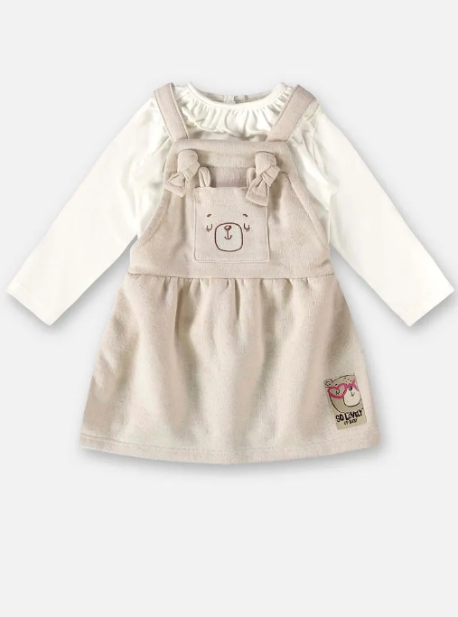 Vestido bebé (beige)