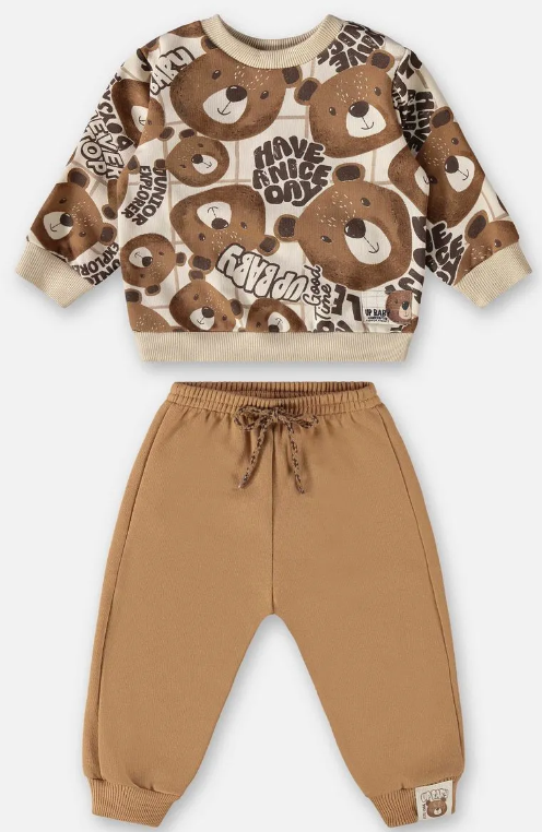 Conjunto Baby Boy (beige)