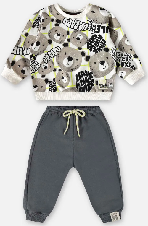 Conjunto Baby Boy (gris)