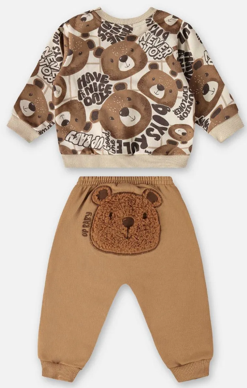 Conjunto Baby Boy (beige)