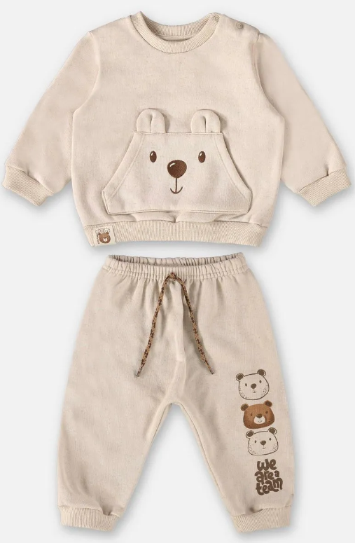 Conjunto bebé (beige)