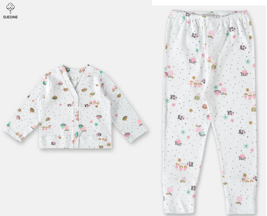 Conjunto cardigan + calzas Baby Girl