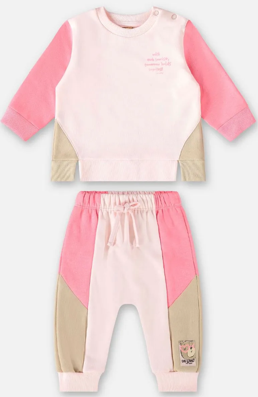 Conjunto Baby Girl (rosa)