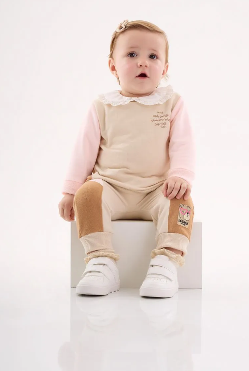 Conjunto Baby Girl (beige)