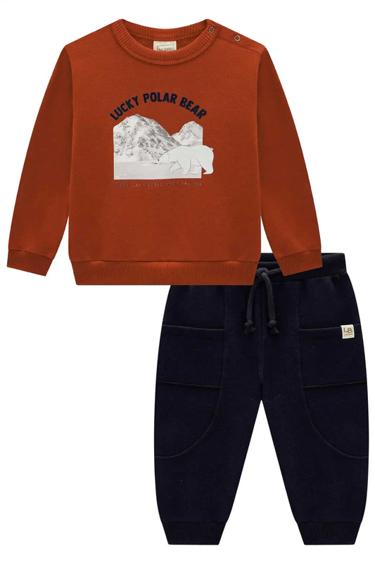 Conjunto Polerón + Pantalón Baby Boy
