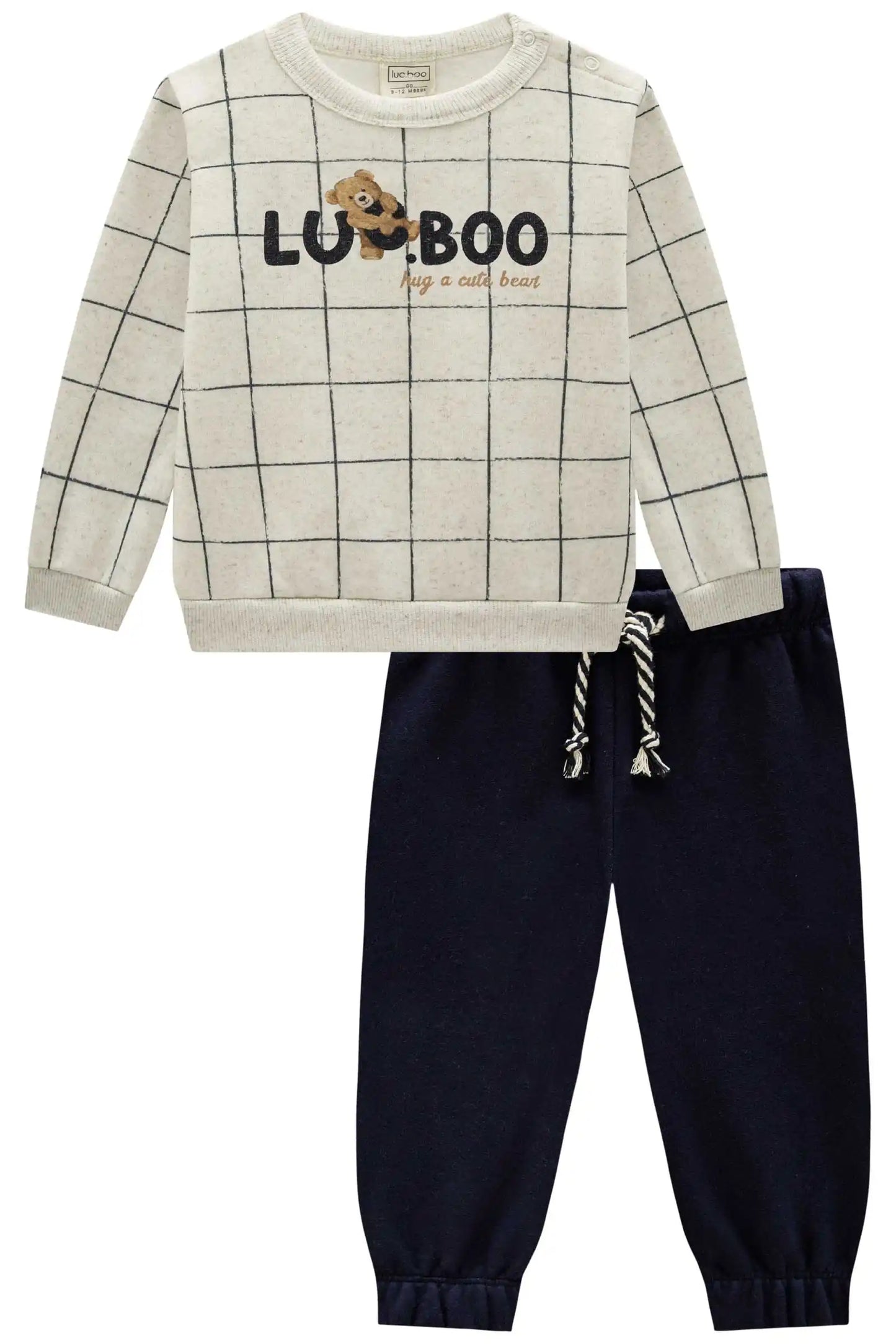 Conjunto Polerón + Pantalón Boy