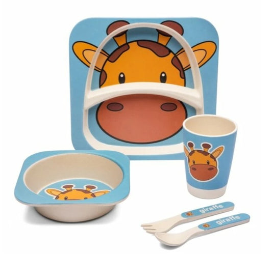 Set de vajilla infantil de Bamboo (5 piezas)