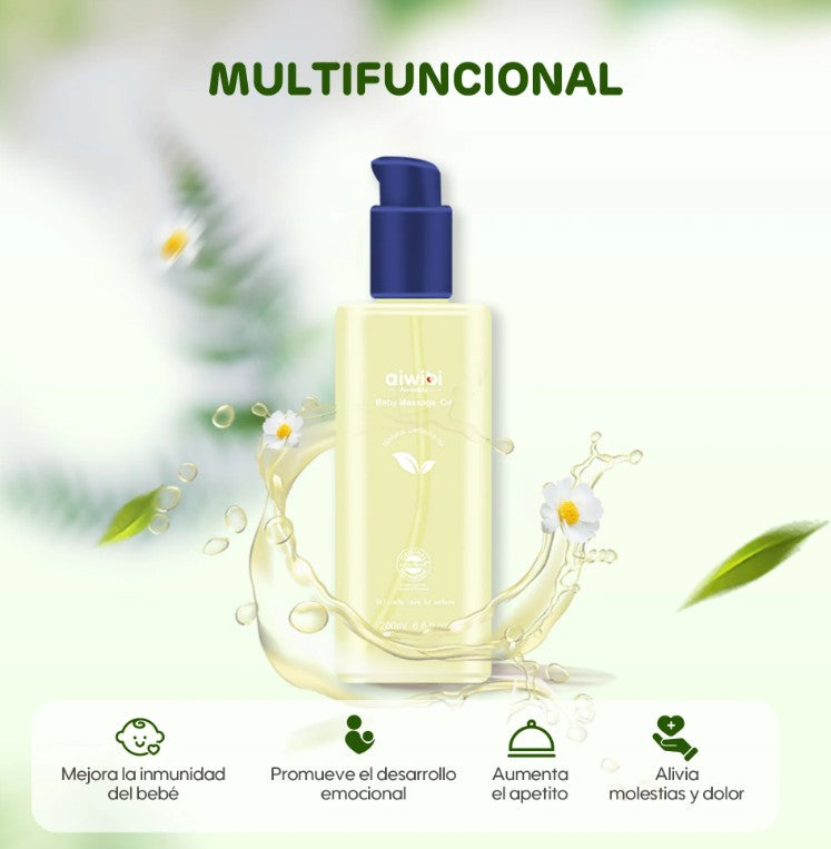 Aceite de Bebé para Masajes Relajantes (200 ml)