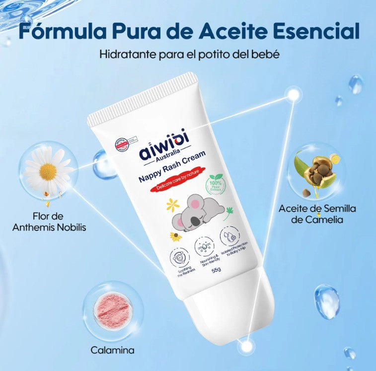 Crema para Irritaciones por Pañal Aiwibi (55 g)