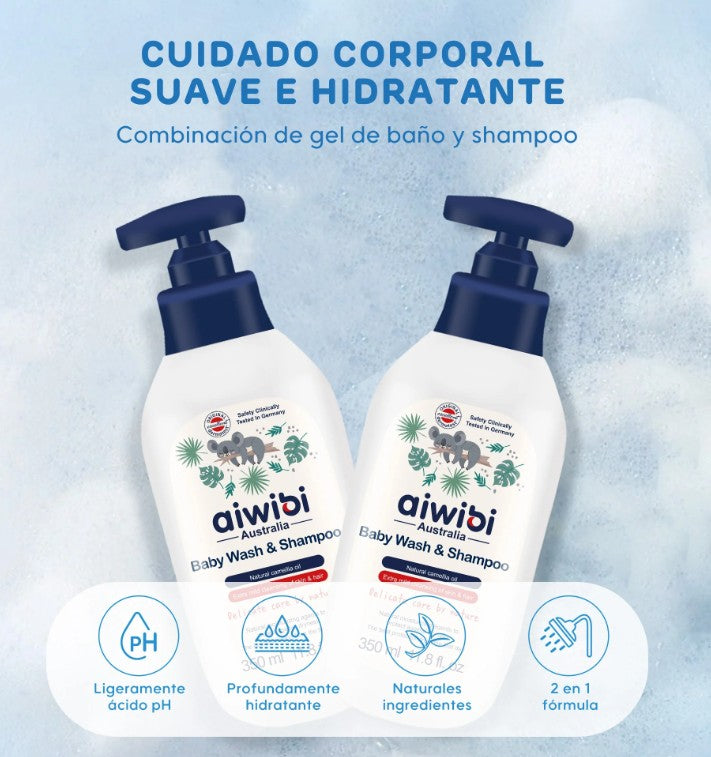 Gel de Baño y Shampoo (350 ml)
