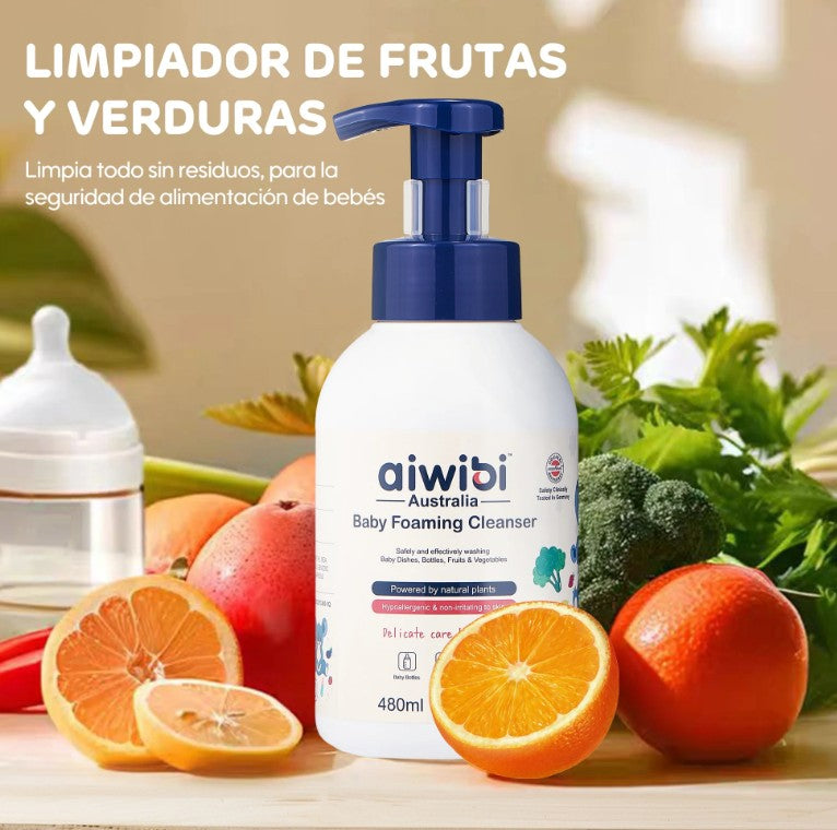 Limpiador de Frutas - Verduras y Mamaderas (480 ml)