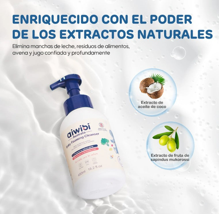 Limpiador de Frutas - Verduras y Mamaderas (480 ml)