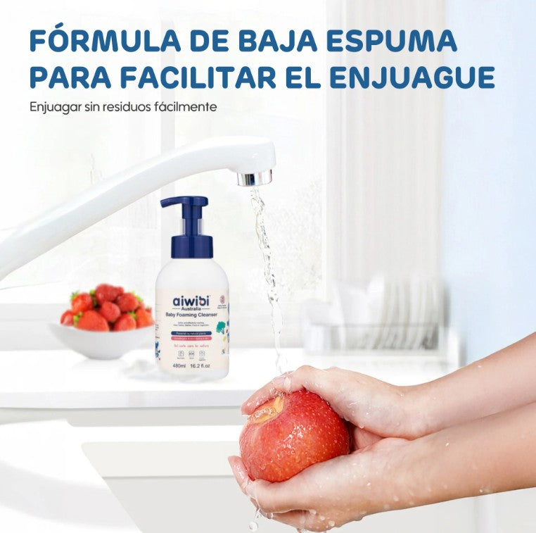 Limpiador de Frutas - Verduras y Mamaderas (480 ml)