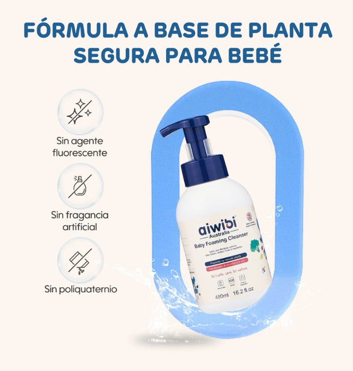 Limpiador de Frutas - Verduras y Mamaderas (480 ml)