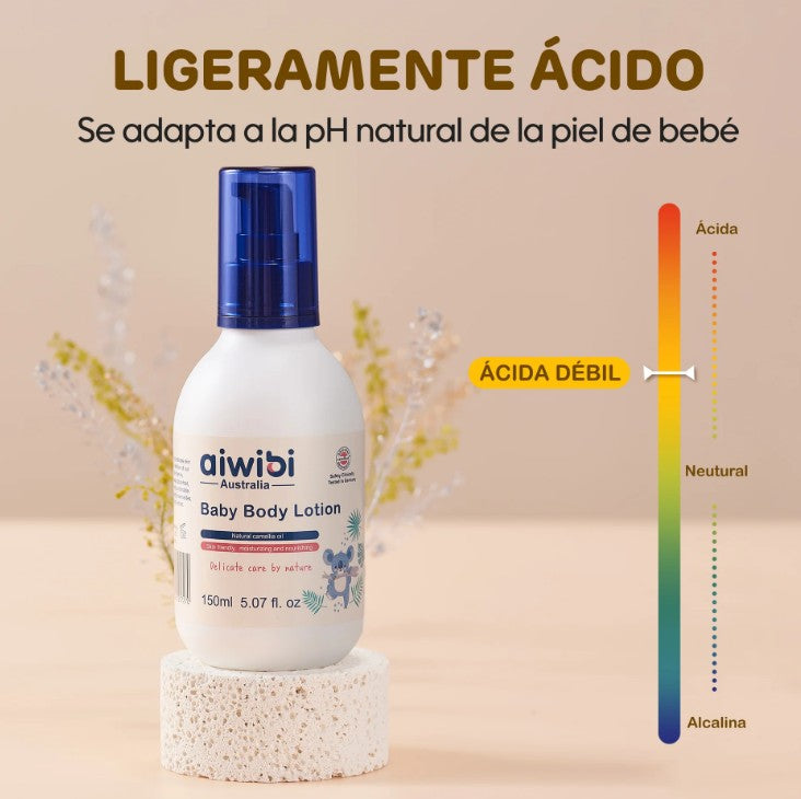 Loción corporal para bebés (150 ml)